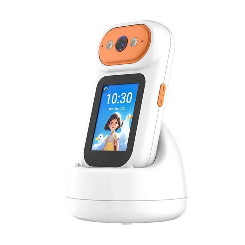 

SDFC-360° Rotating Wifi Baby Monitor Camera 360 Degree Rotating Motion Detection Indoor Security Night Vision 2-Way Audio EU Plu