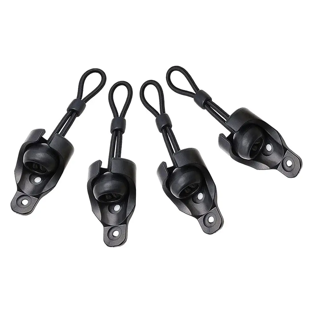 1Set Windproof Elastic Bungee Cord Kit for Roller Blinds Outdoor Balcony Shade Fixing Secure Ball Lock Mechanism Adjustable