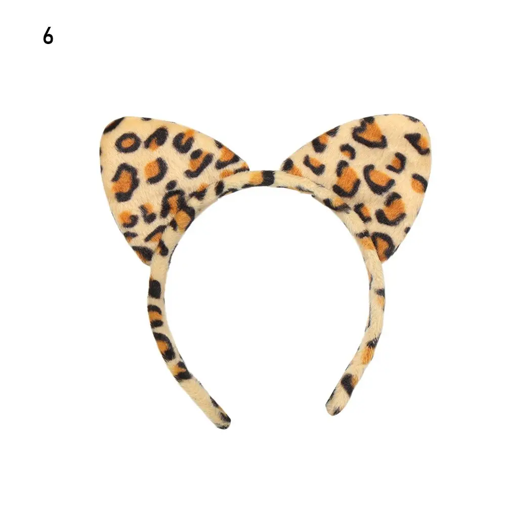 Halloween Christmas Dog Zebra Cosplay  Hair Band Party Supply Animals Ears Headband Hair Accessories