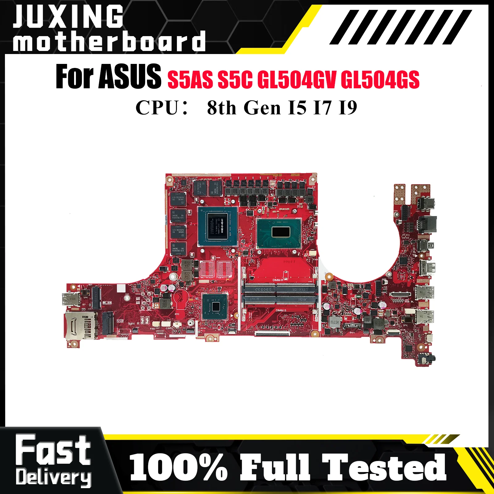 

Материнская плата для ноутбука GL504GV для ASUS ROG Strix GL504GM GL504G GL504GV S5AS GL504GW GL504GS S5C с быстрым процессором I5 I7 I9