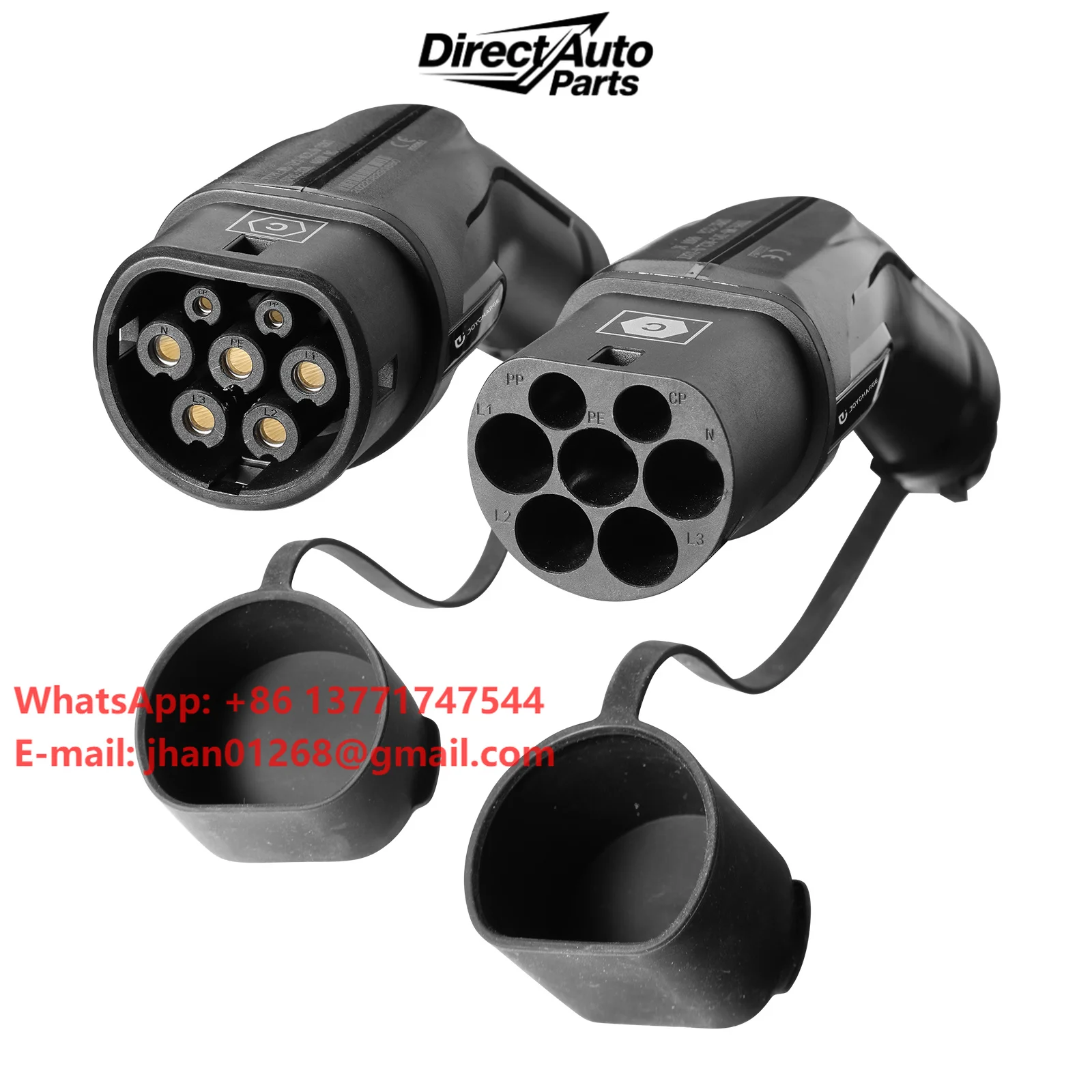 32A 1/3 Phase Type 2 to Type 2 EV Charging Cable for Electric Car and PHEV