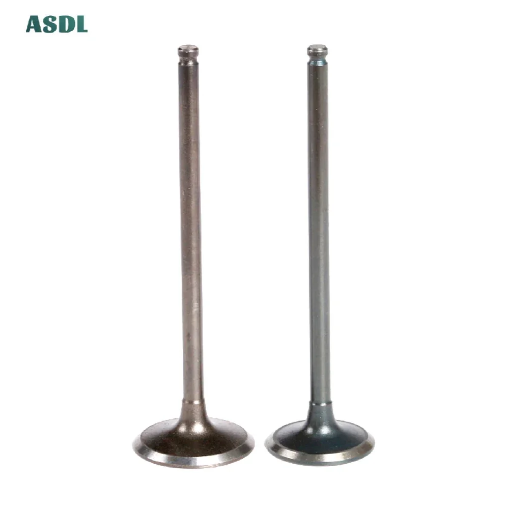 3.5mm Motorcycle Intake Exhaust Valves Set Fit For Suzuki GSF250 GJ74A 3.5mm Inlet & Outlet Valve 19x81x3.5mm 16x81x3.5mm