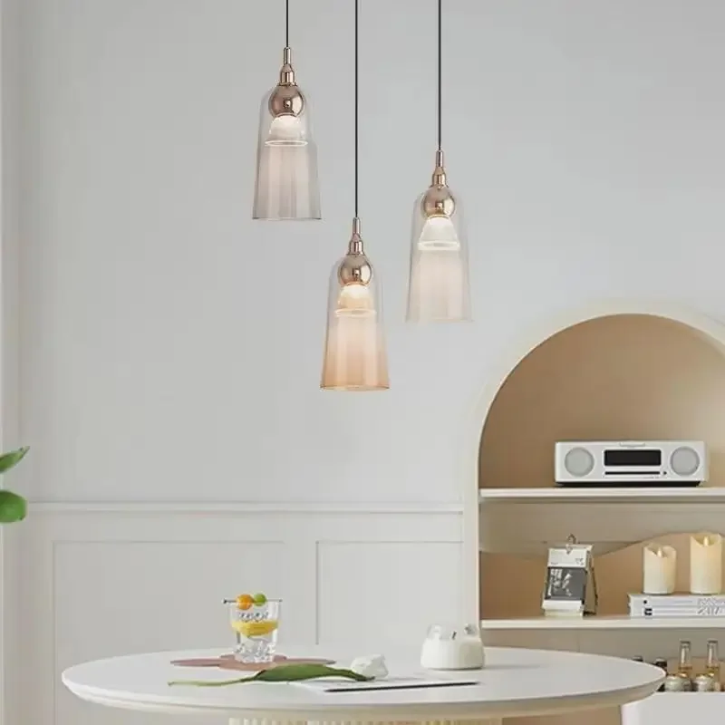 

2025 Nordic Modern LED Pendant Light Bedroom Bedside Home Lighting Lifting Small Pendant Light Minimalist Indoor Lighting Fixtur