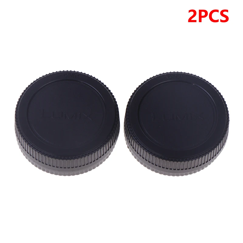 2PCS Len Caps Lenses Accessories For Lumix DMC-GF3 GF2 GF1 G10 G3 G2 G1 GH2 Rear Lens + Body Cap Cover