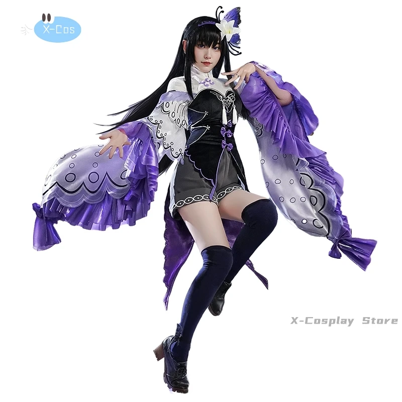Em estoque akemi homura cosplay traje para halloween natal comic con jogo anime roupas de festa