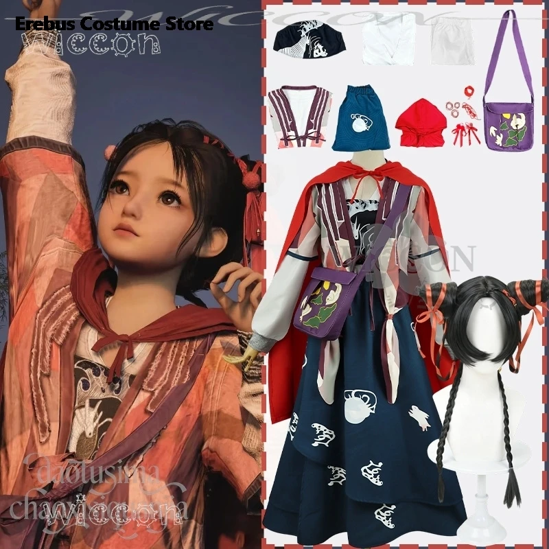 Disfraz Zhou Hongxian Ruby Cosplay Anime jeu où les vents rencontrer Halloween Costume Kawaii Anime déguisement de noël