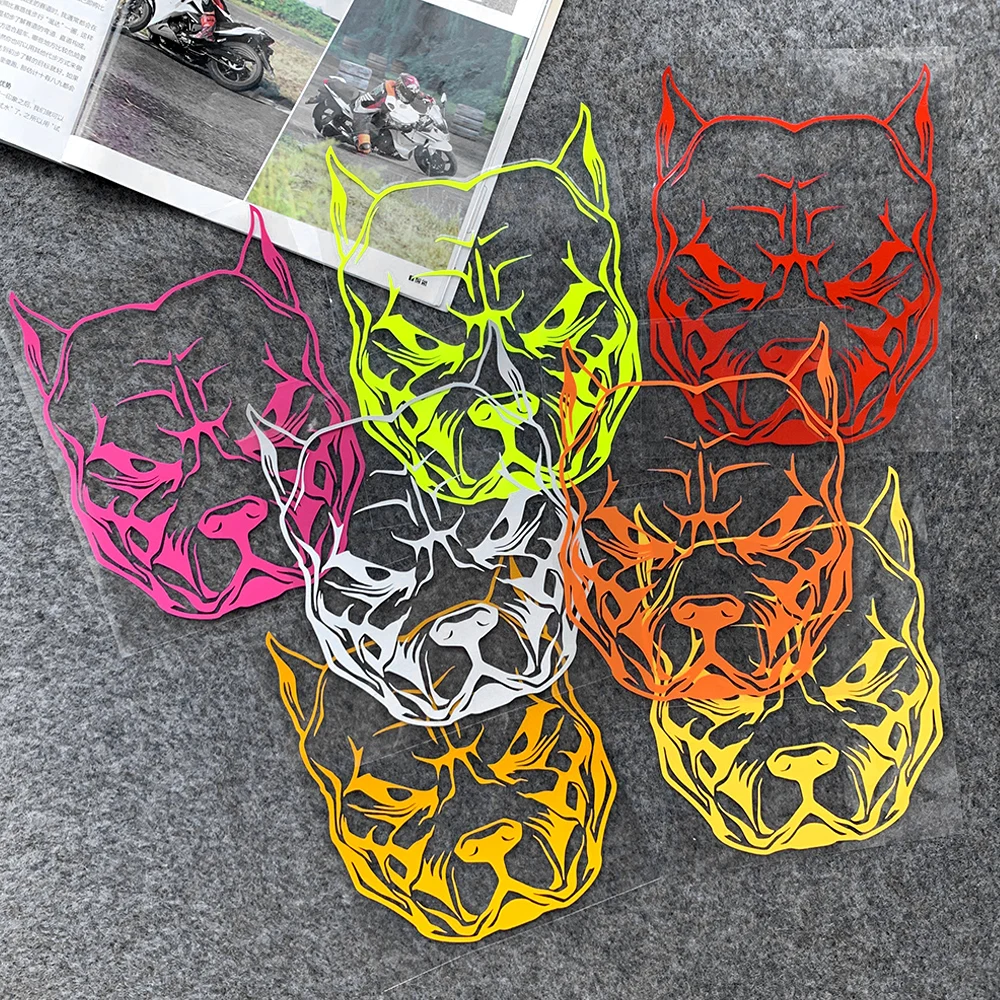 JDM Bulldog Motorcycle Accessories Stickers Moto Helmet Decals for Kawasaki Z900 Honda CB650R Yamaha MT07 KTM Aprilia Piaggio