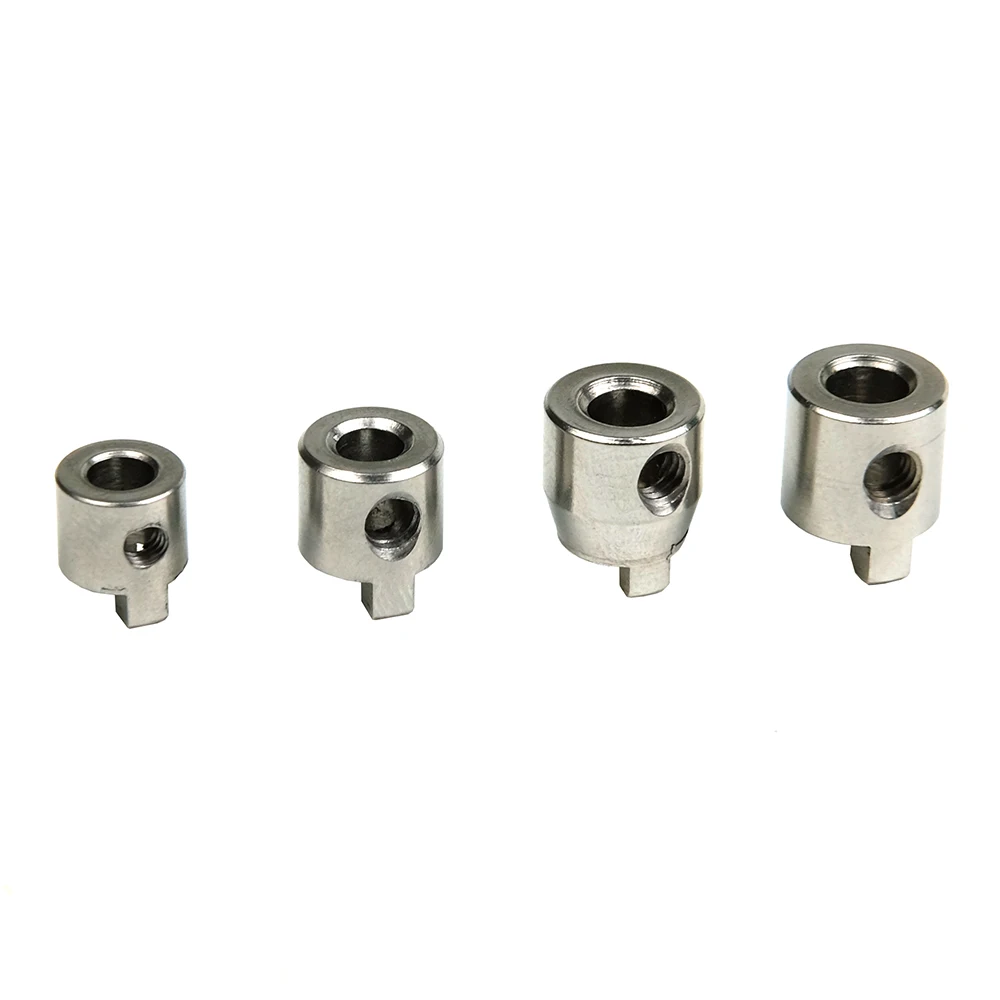 2  Pcs Stainless Steel Diameter 3mm/4mm/4.76mm/5mm Model Boat Drive Dog Shaft Crutch Accessories for Rc Boat Drive Shaft
