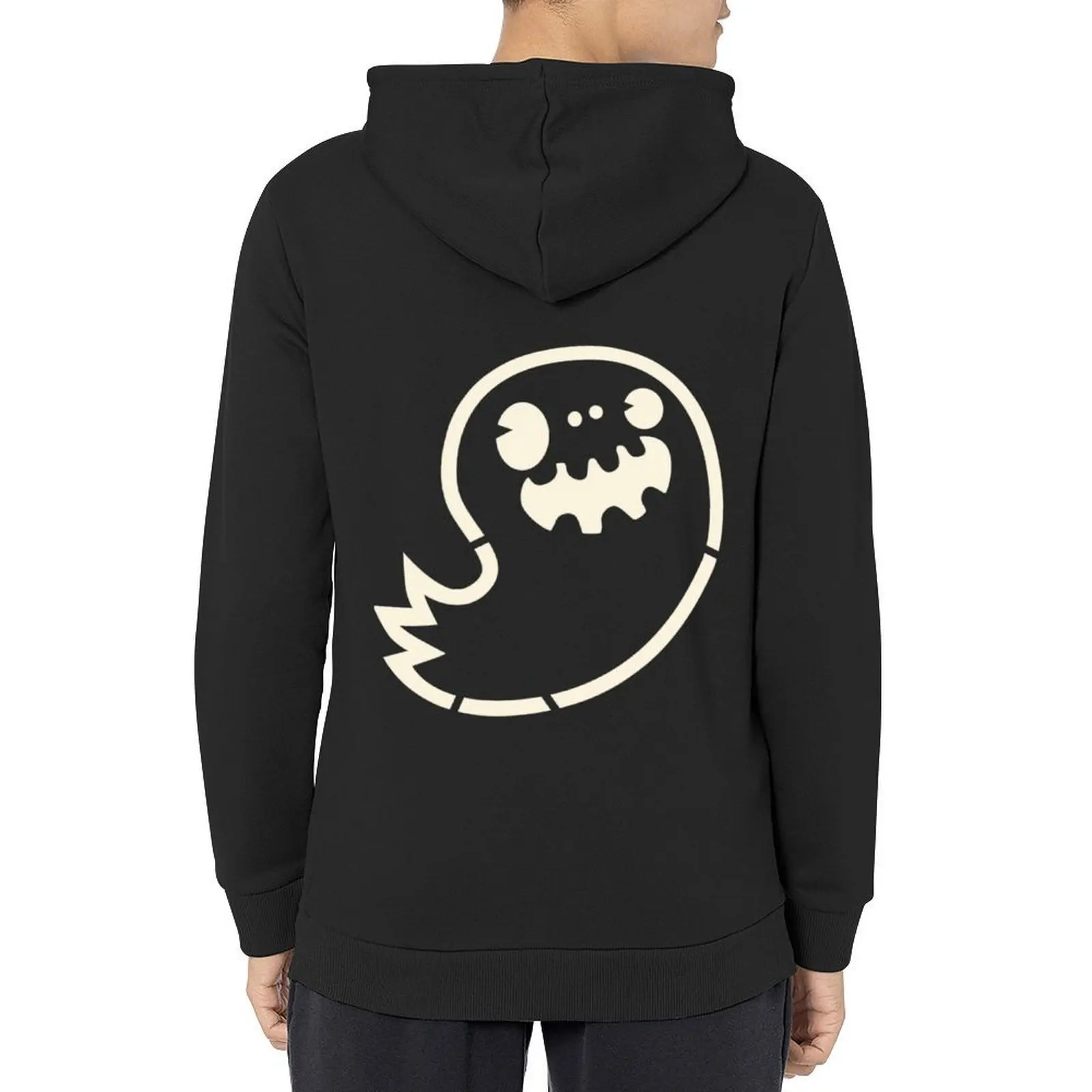 

Ghost Boy Stencil Hoodie autumn jacket men anime clothing men's autumn clothes hooded shirt tracksuit men