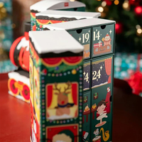 Dream Express Advent Calendar Limited Edition 2025, Train-Shaped Christmas Countdown Box With 24 Unique Surprises