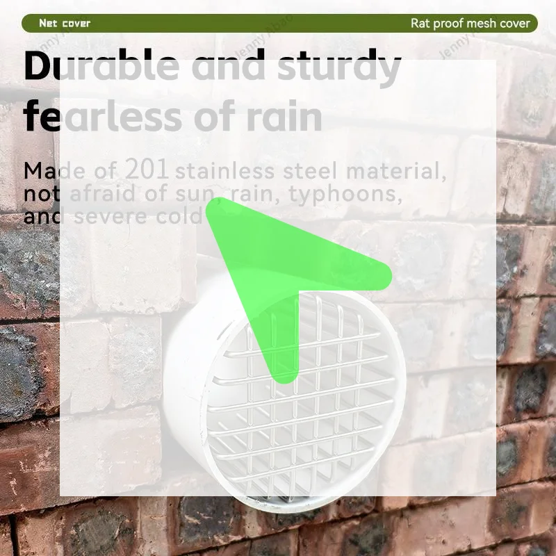 

Balcony Drainage Cover, Round Anti-blocking Roof Floor Drain, Outdoor Large Displacement Stainless