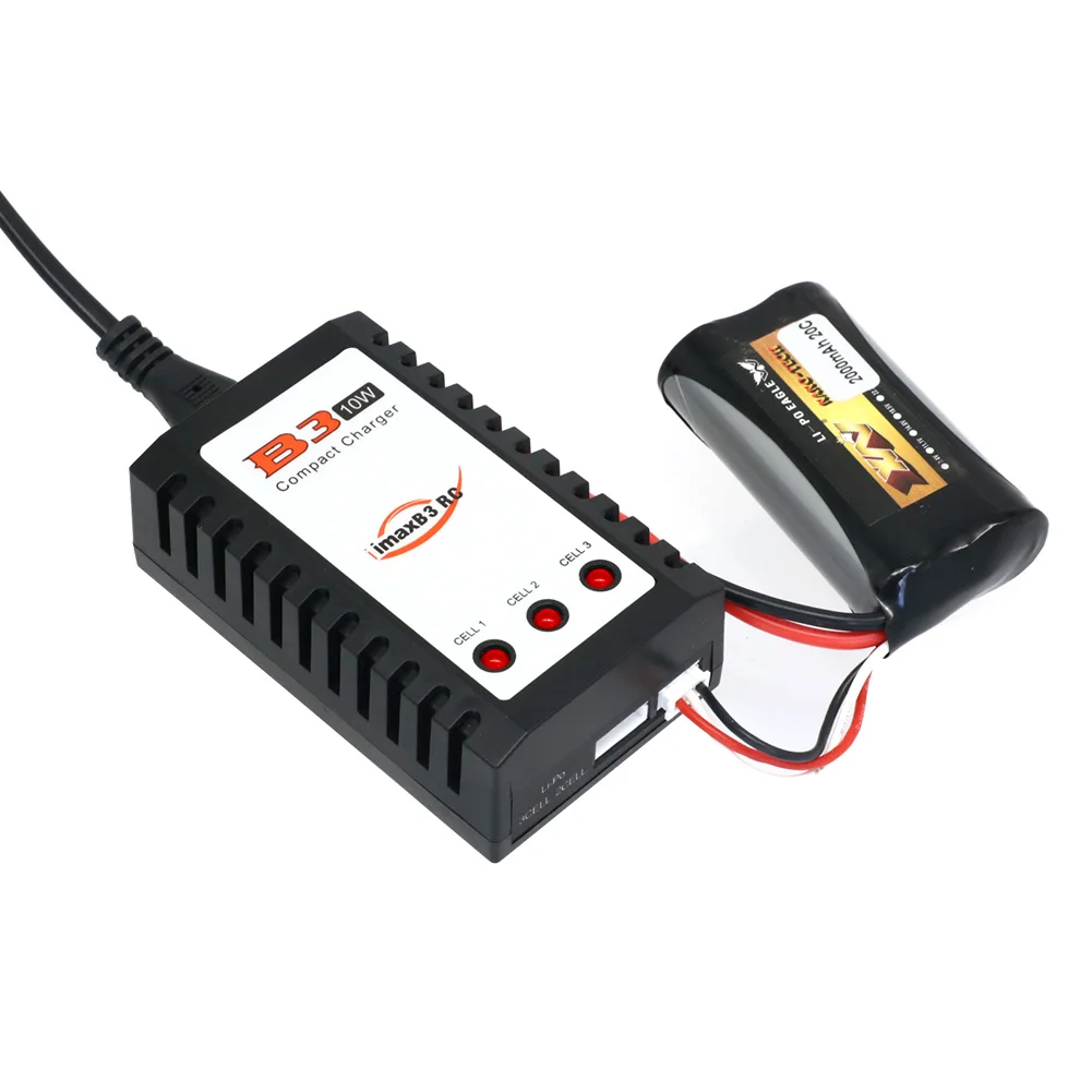 Imax B3 Pro 7.4v 11.1v リチウムポリマー Lipo バッテリー充電器 2s 3s セル RC LiPo AEG エアガンバッテリー用