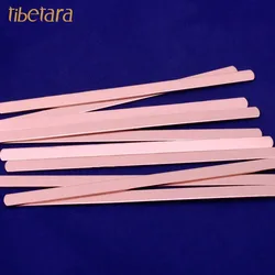 Bracciale da 5 pezzi in rame bianco con stampa a mano, bracciale piatto, 18 calibri, gioielli vuoti fai da te