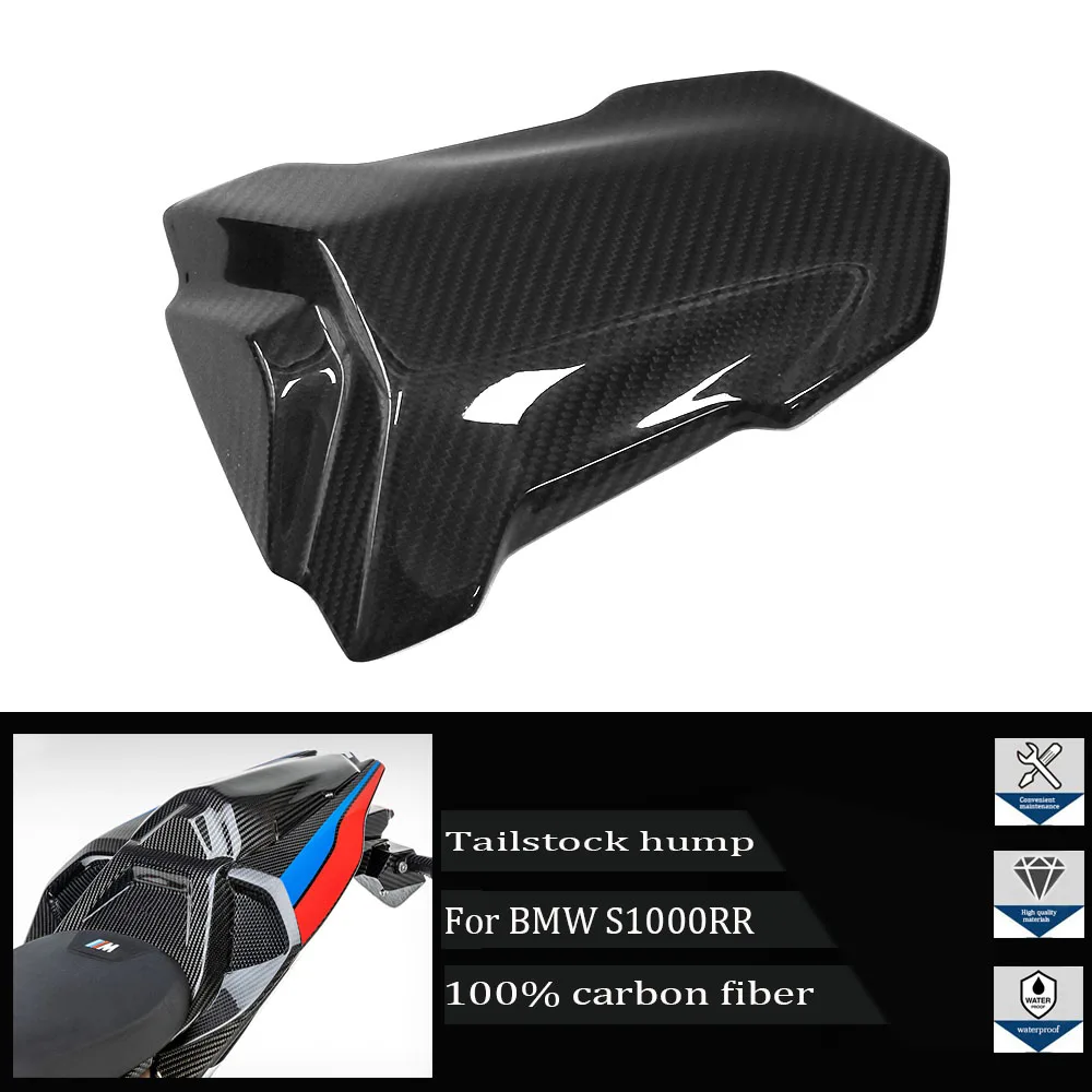 

Suitable for BMW S1000RR S1000 RR 2019-2022, 2020, 2021 motorcycle 3K carbon fiber rear cover, rear fairing, and rear seat cover