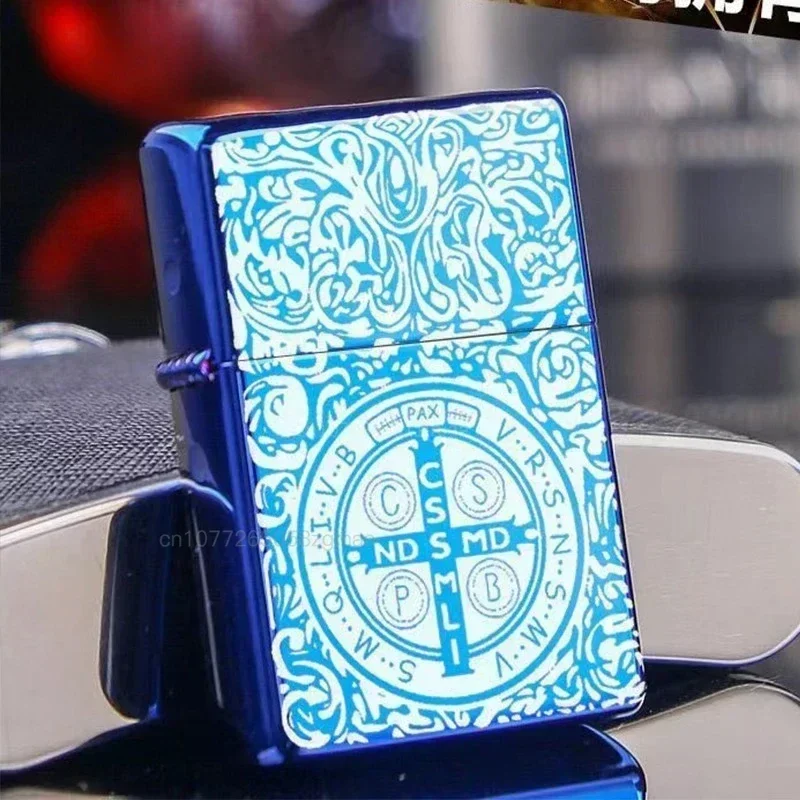 2025 new kerosene lighter windproof cigarette accessories men's gift can be DIY - Image 6
