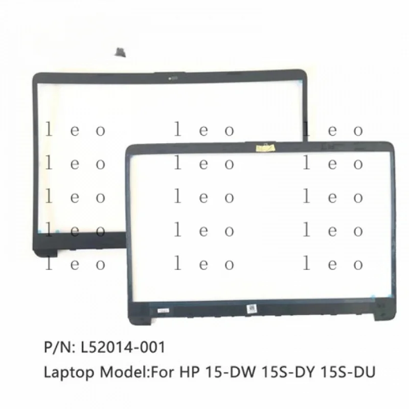 

CC L52014-001 New For HP 15s-du1008TX 1011TX 2005TX LCD Front Bezel B Cover Black