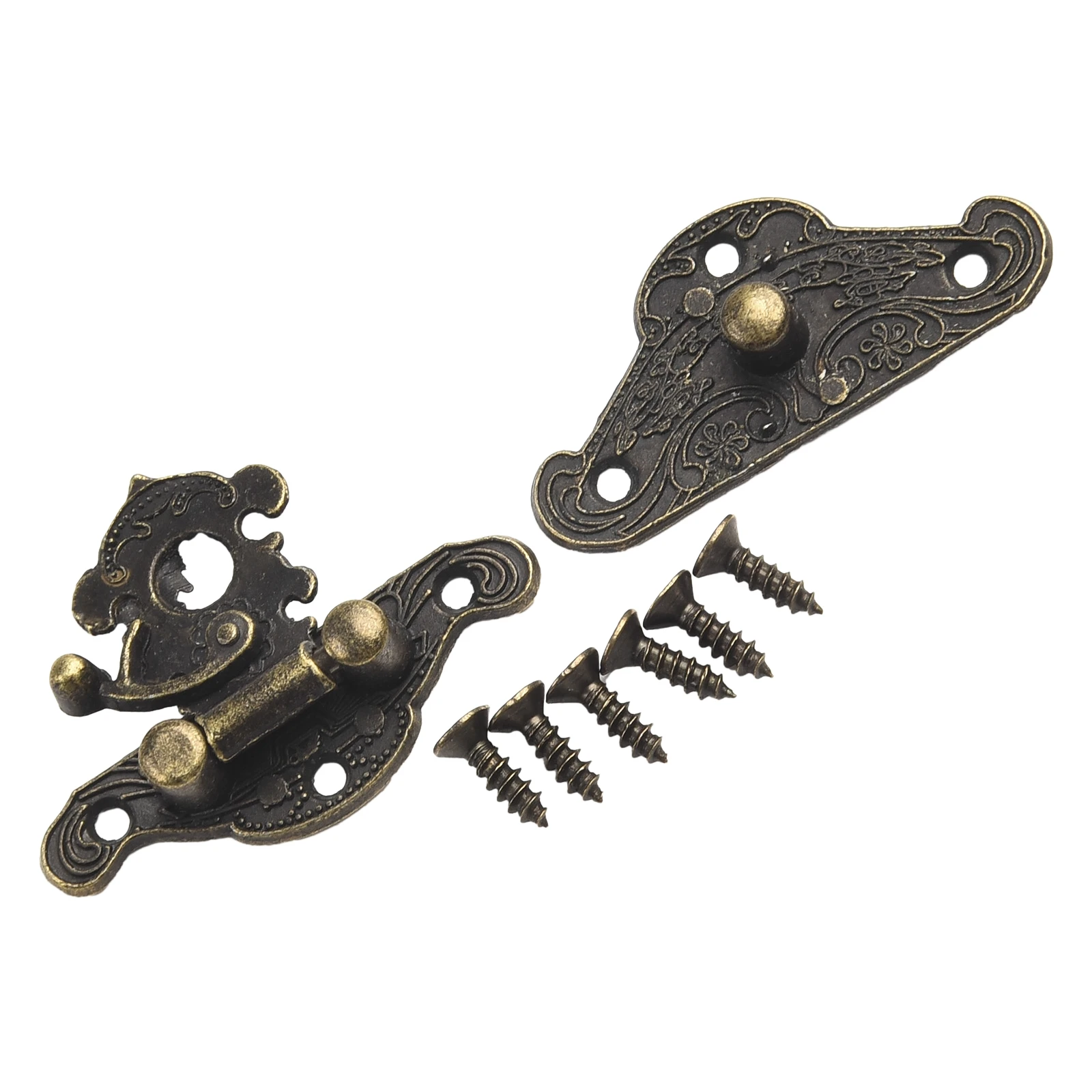 مفيدة 2022 الساخن مزلاج غلق بمشبك قفل الصيد دفتر حقيبة الأدوات أحجام مختلفة خمر لصناديق المجوهرات الخشبية