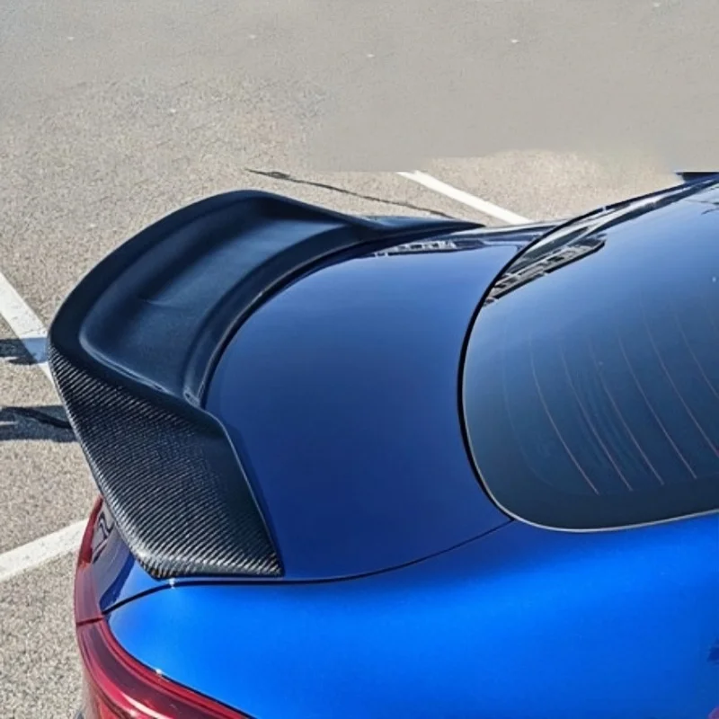 سبويلر صندوق السيارة لكيا K3 سيراتو فورتي سبورت GT 2019-2024 من ألياف الكربون FRP جناح خلفي من النوع R ملحقات سبويلر