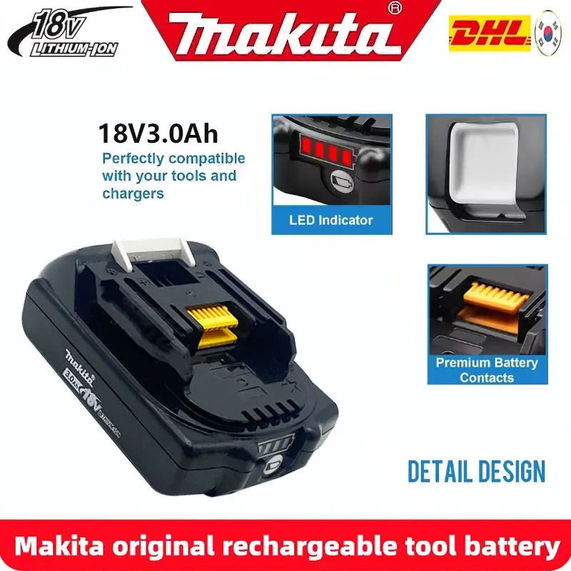 Makita 3.0Ah-5C 18V…