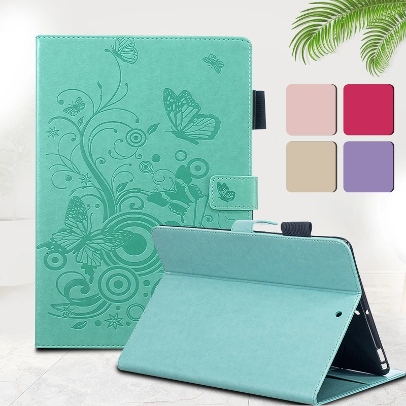 Butterfly imprint Case for samsung tab s6 SM-T860 SM-T865 10.5 Tablet Leather Stand Cover funda for samsung galaxy tab s6 t860