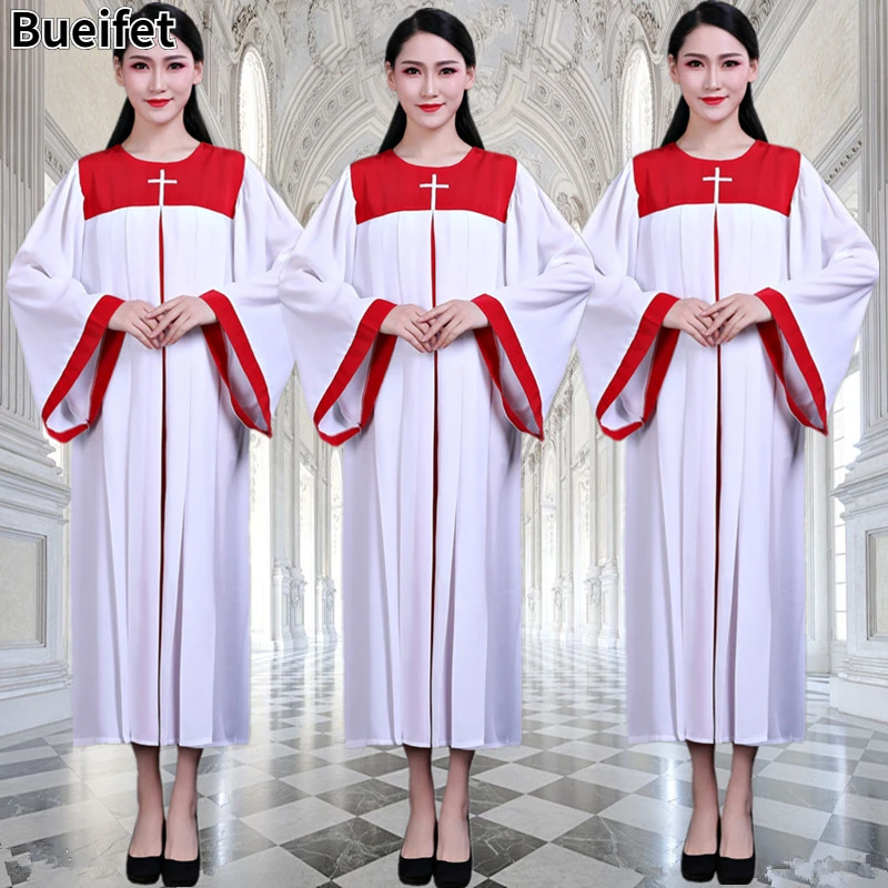 

Christ Jesus Church Poetry Service Class Holy Robe Adult Hymn Clothing High Quality Church Choir Costume Christian Gown Robe