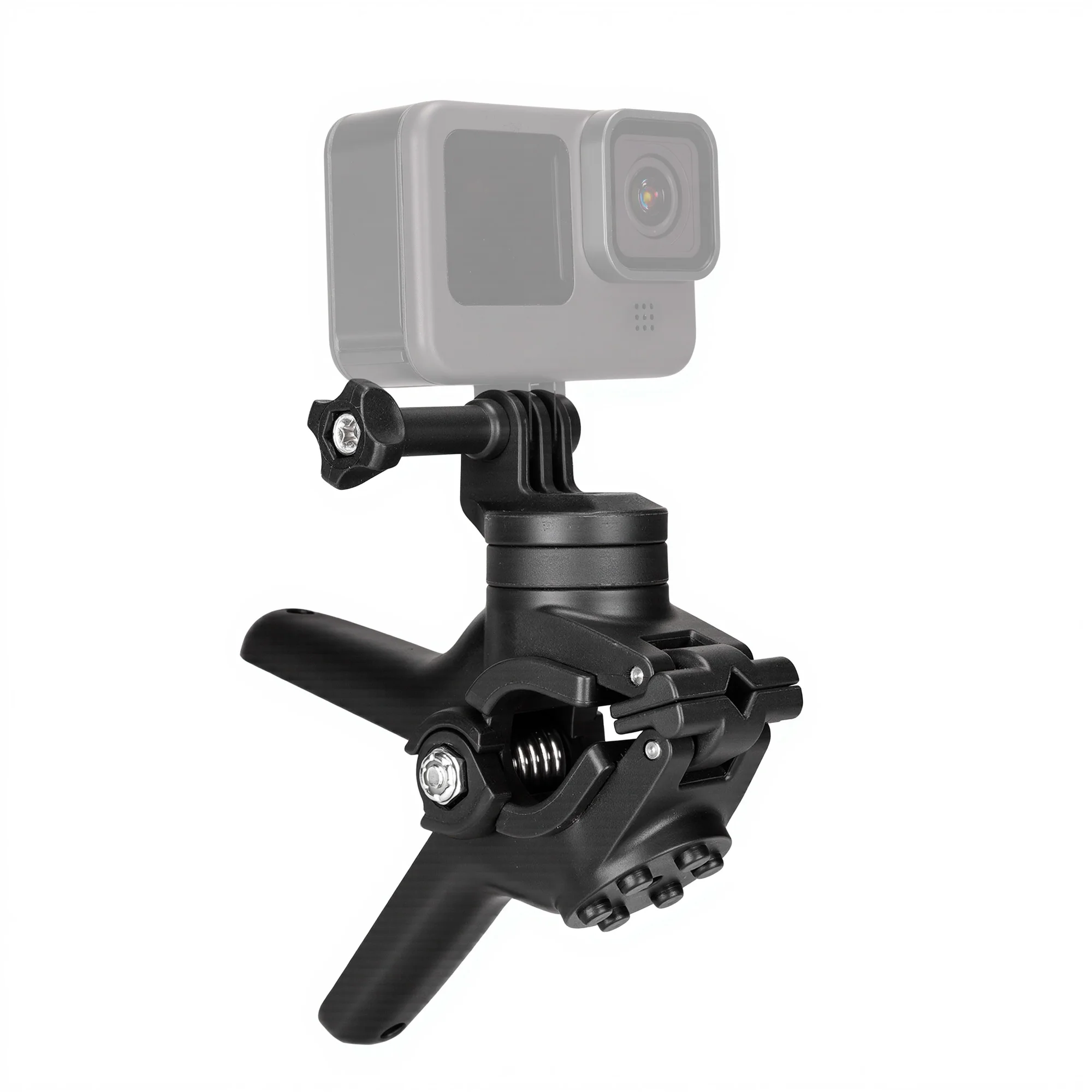 VINmounts Camera Clamp Mount Compatible with GoPro Hero 13, 12, 11, 10, 9, 8, 7, 6, 5, 4, Session, 3+, 3, 2, 1