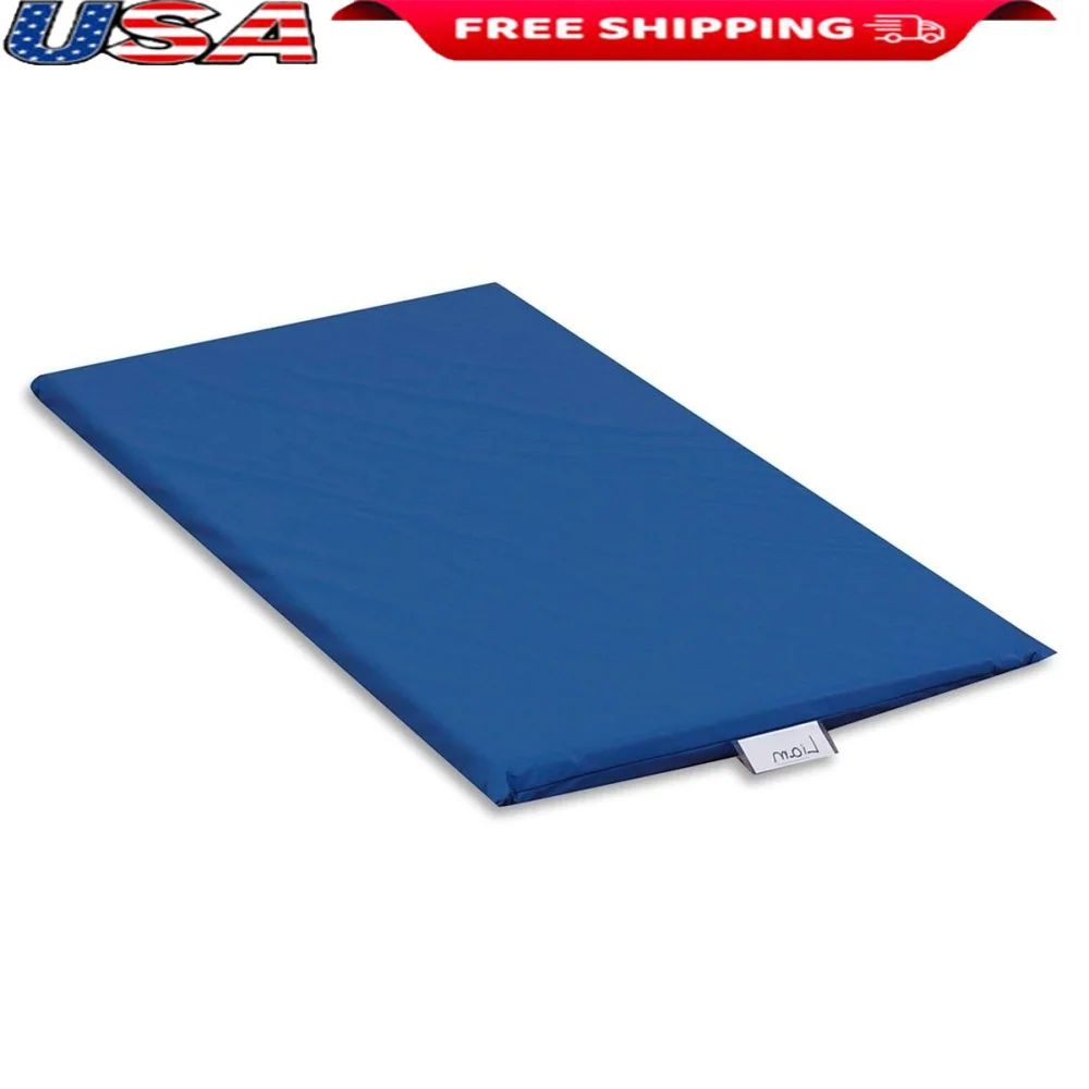 

Rainbow Nap Mat Foam Rest Mat Kids Toddlers Classroom Homeschool Daycare Non Folding Durable Comfortable Water Resistant Resting