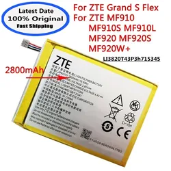Batería Original LI3820T43P3h715345 para ZTE Grand S Flex, MF910, MF910S, MF910L, MF920 S, MEGAFON, MR150-2, MTC 835F