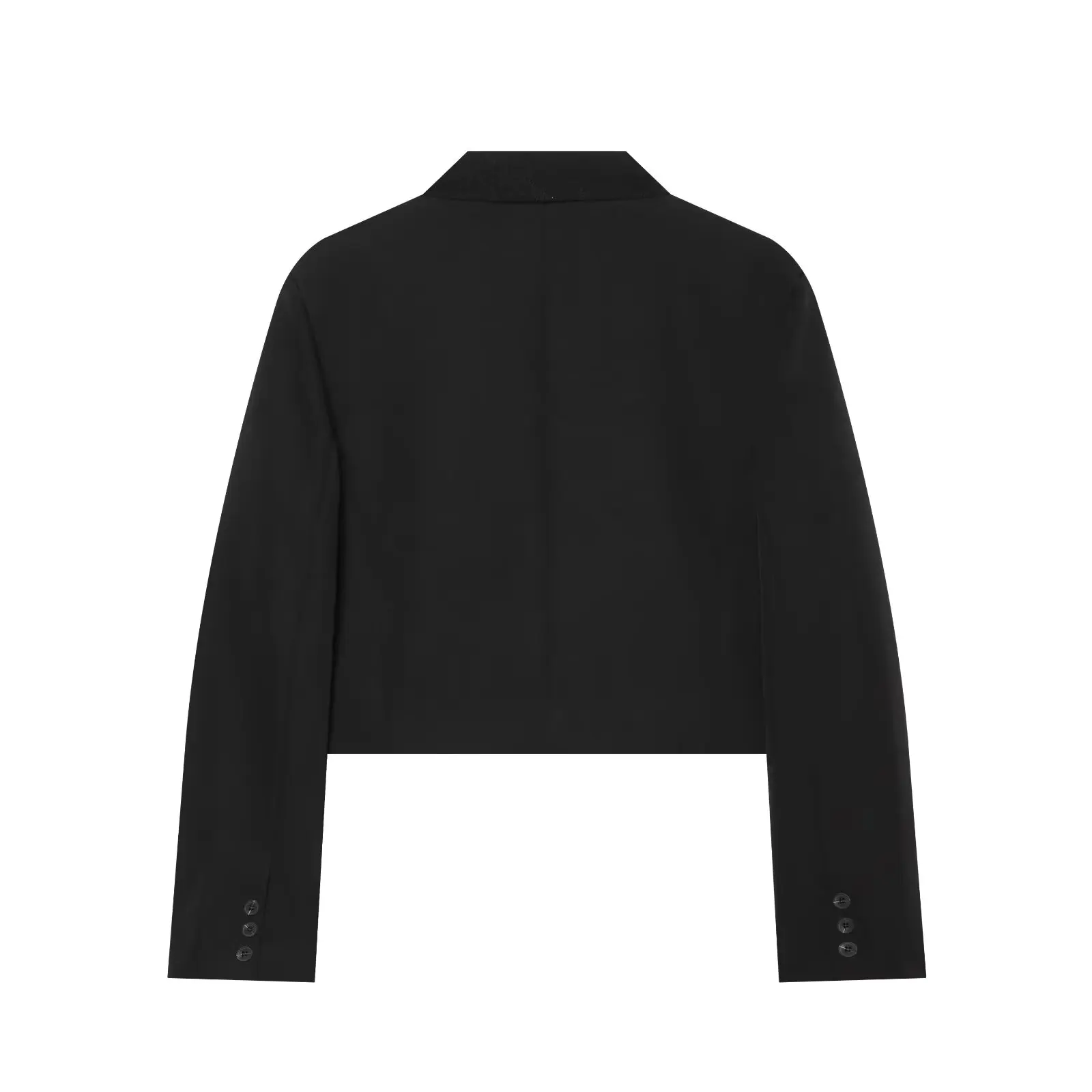 BSAY 2026 Neues Damen-Set mit Stehkragen-Blazer und Ballonhose, Ein-Knopf-Verschluss, Hohe Taille, Locker Geschnitten, Lässiges Büro-Zweiteiler-Outfit – Detail 5