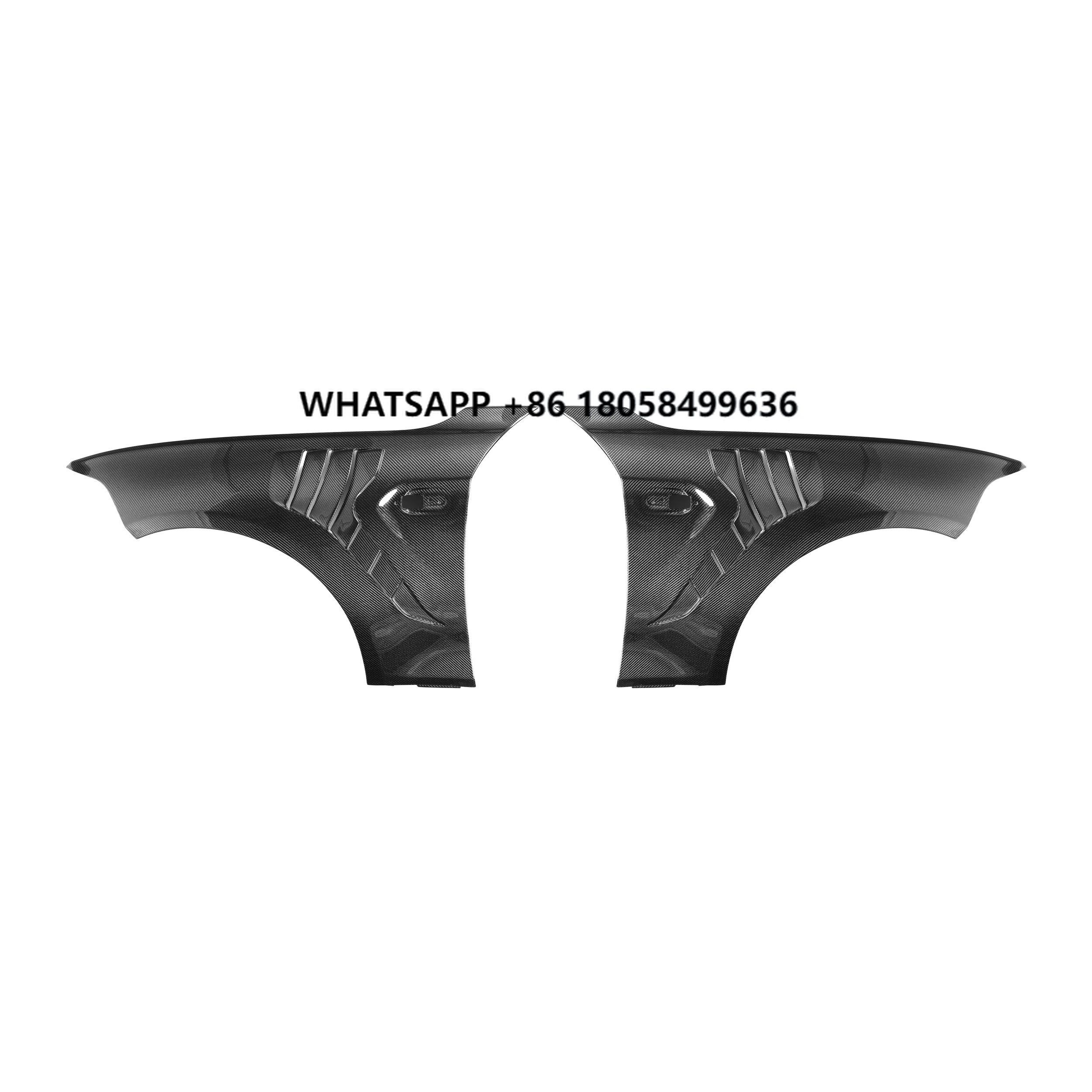 

F87 Fender Trims Real Carbon Fiber Front Fender Trims Splitters for BW M2 M2C F87 2015-2019 F87 Fender Trims