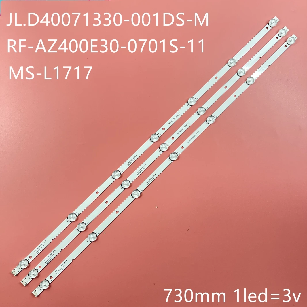 

LED Backlight strip 7 lamp For Supra STV-LC40LT0020F SDL400FY MS-L1717 JL.D40071330-001DS-M 40E2 SDL400FY QD0-C07 03 V400HJ6-PE1