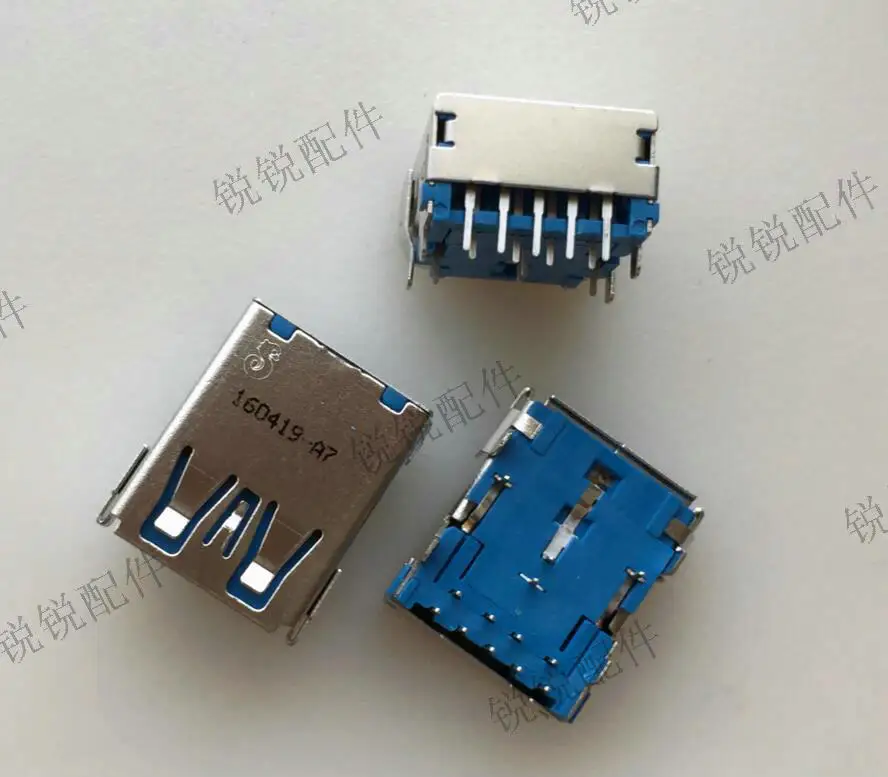 For  USB3.0 PD female connector 13-pin USB PD 3.0 Quick charge port socket USB power port