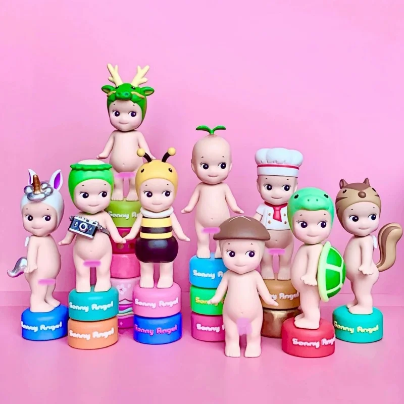 

2025 Hot Sonny Angel Catlife Robby Harvest Hippers Secret Series Blind Box Confirm Doll Cute Ornament Gift Box Decoration Models