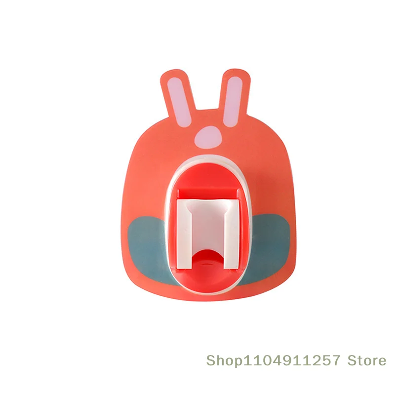 1pc Cartoon Shower Head Holder Suction Cup Shower Head Adjustable Shower Holder Suitable For Family And Children