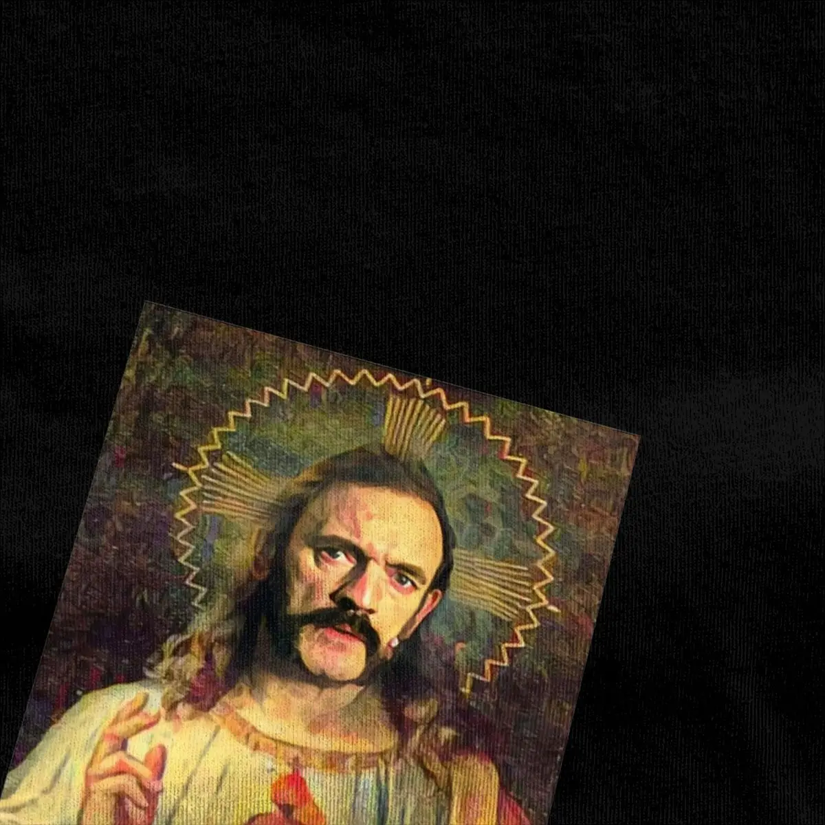 Saint Lemmy Merch Shirt uomo donna divertenti vestiti estivi in puro cotone