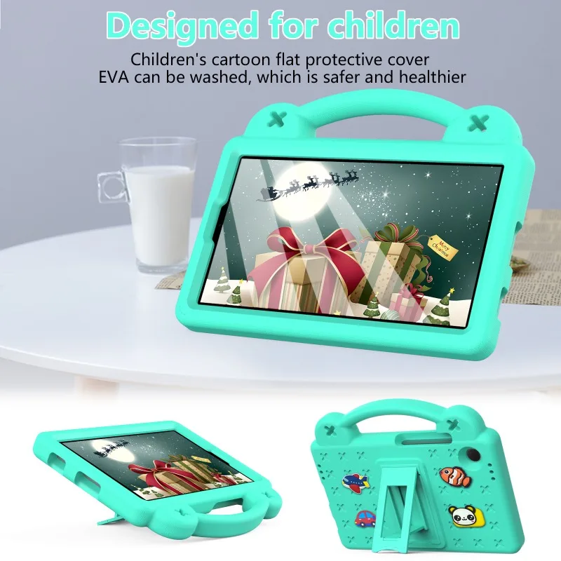 Kids Case 12.4 Inch For Samsung Galaxy Tab S9 Plus SM-X810 SM-X816B SM-X818U Durable And Drop Proof Eva Tablet Protective Cover