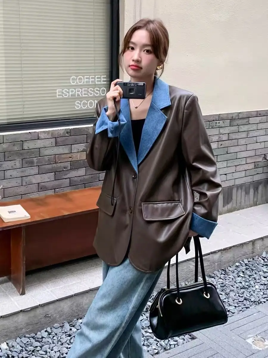 

Зимние куртки женские женские пальто стеганые женские в стиле бойфренда передний карман на молнии осенние для отдыха средней длины однотонные пуговицы