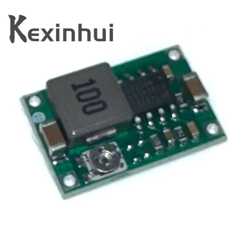 5pcs Mini360 RC 비행기 모듈 미니 360 DC 벅 컨버터 2A 스텝 다운 모듈 4.75V-23V ~ 1V-17V 17x11x3.8mm LM2596