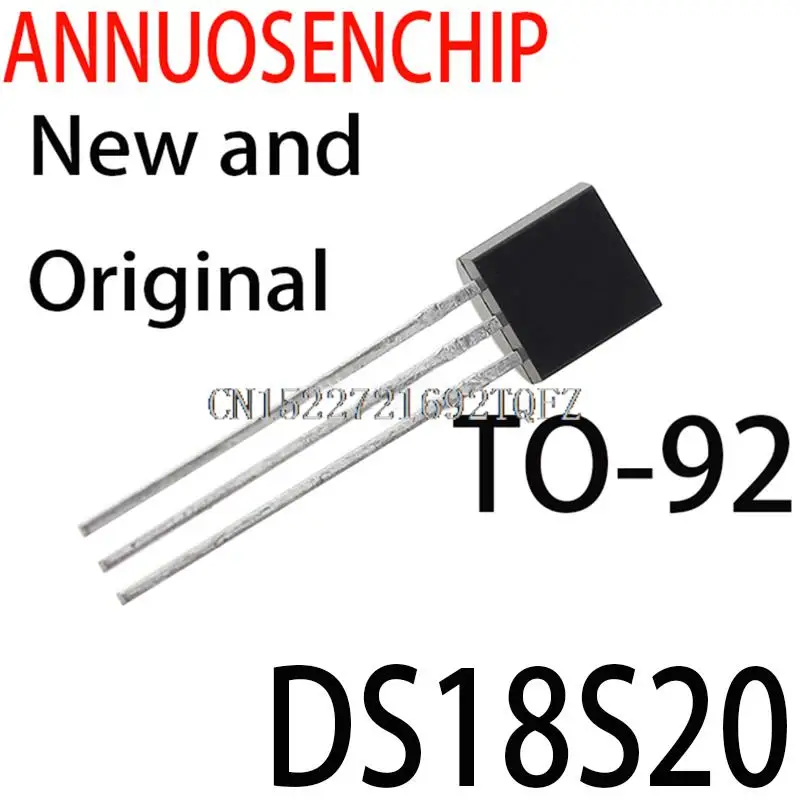 5PCS New and Original DS1820   18 s20  TO - 92  DS18S20