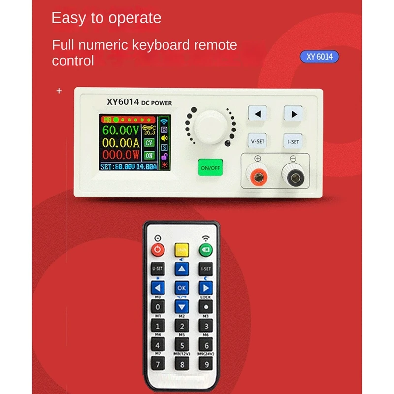 XY6014 CNC Power Module 1.8-Inch Color LCD Constant-Voltage Constant-Current 900W