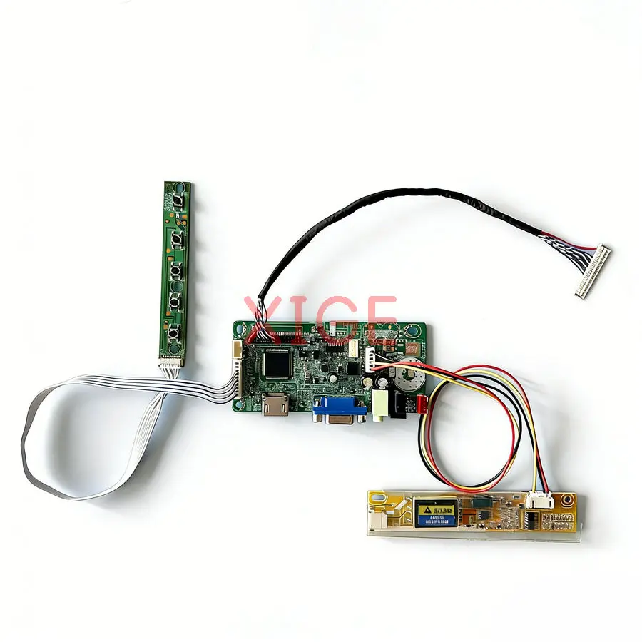

For QD15TL03 QD15TL01 QD15TL02 QD15TL04 LCD Display Drive Controller Board Kit DIY 30 Pin LVDS VGA+HDMI 1-CCFL 1280*800 1280x800
