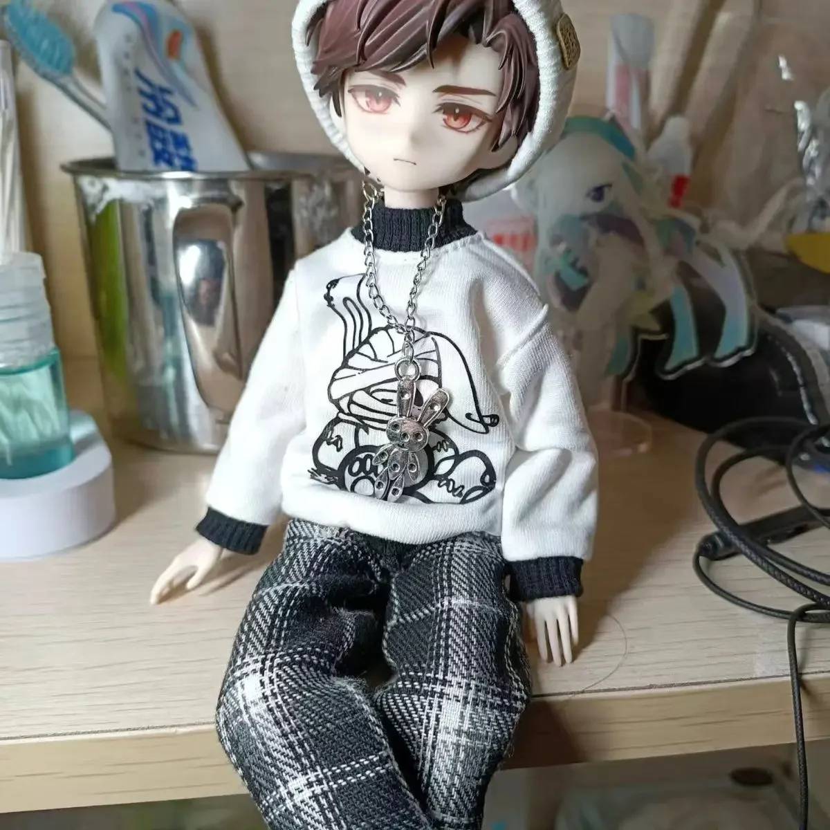 بدلة ملابس الدمية الآن لـ 1/6 1/5 1/4 Ob24 Ob22 ملابس عصرية غير رسمية ألعاب بناتي