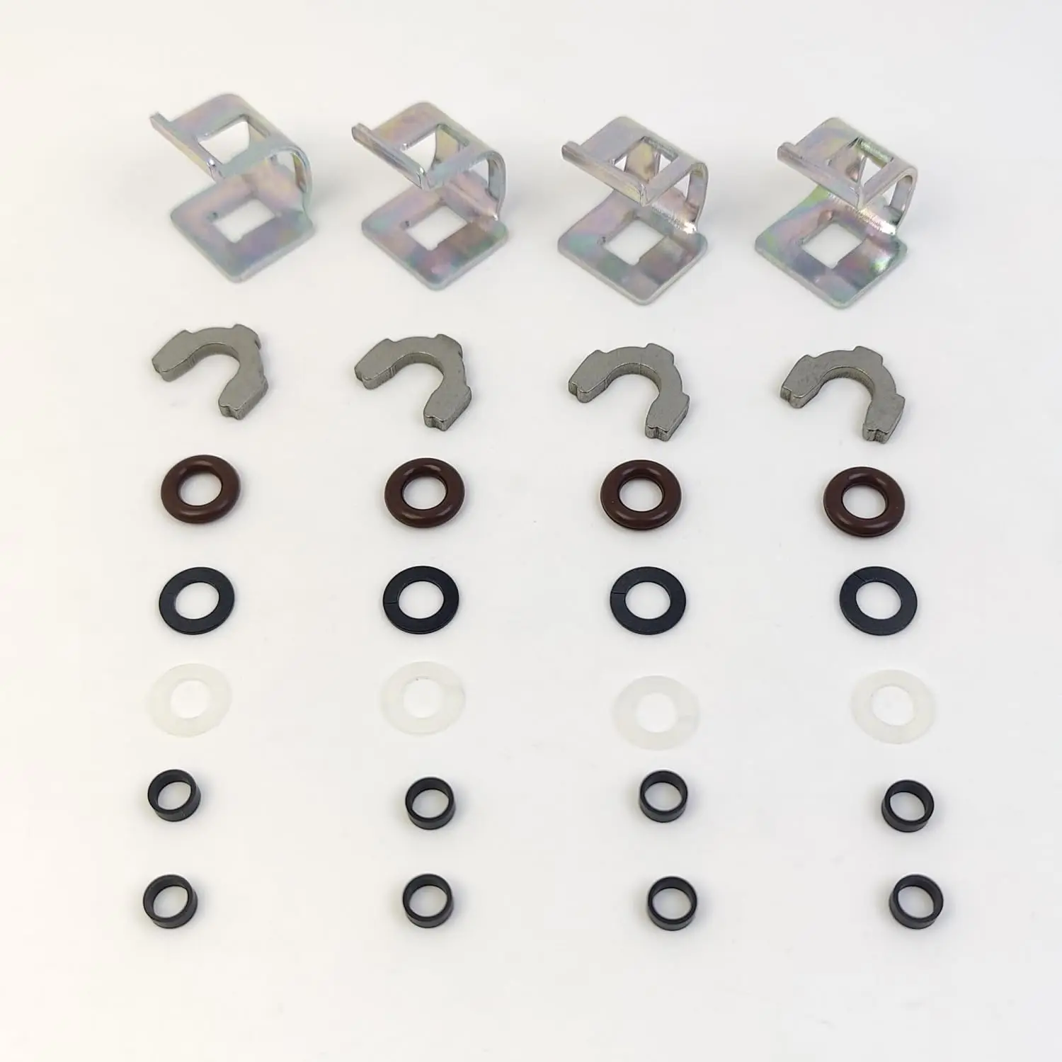 LINK-LOCK 4Set OK.04.10029 fuel injector repair kit 12631646 with FKM Viton O-RING For BUICK For CHEVROLET For CADILLAC 2.8L 3.6