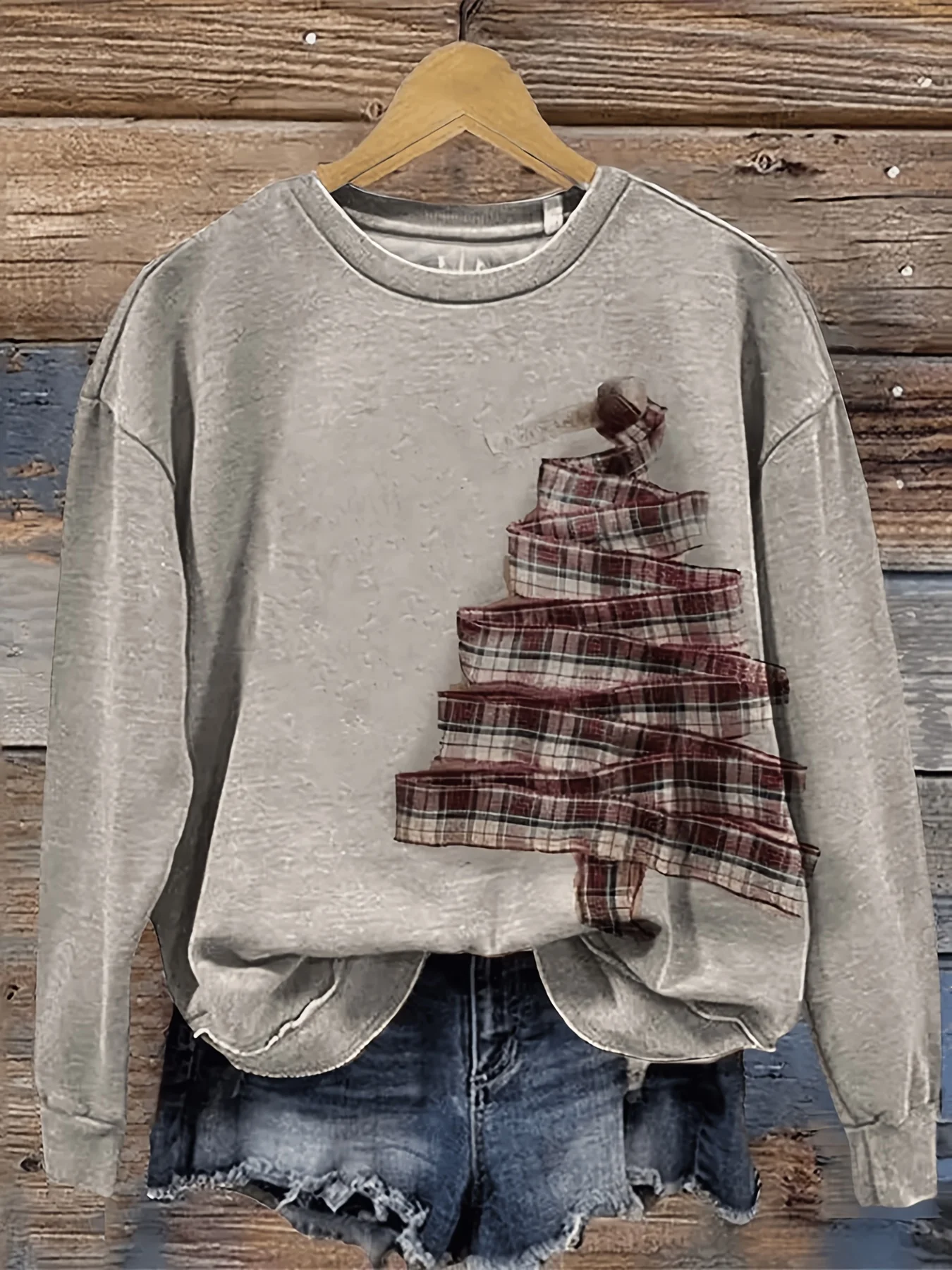 Christmas Women Sweatshirt Snow Globe Christmas Tree Vintage 3D Print Autumn Winter Holiday Party Casual Wear New Year Clothes