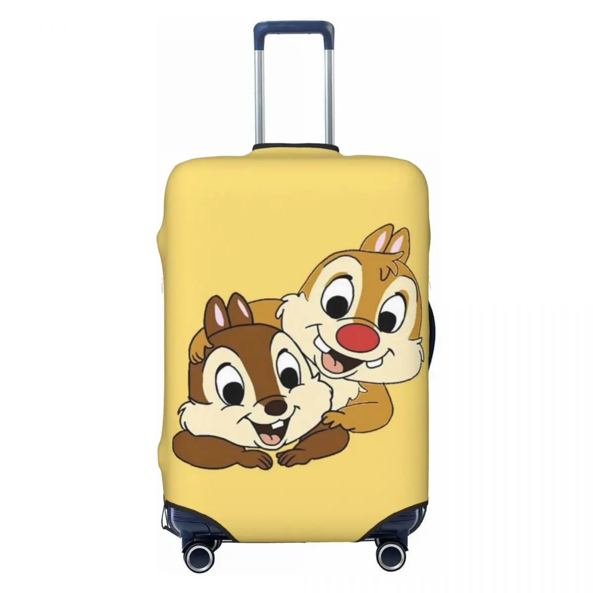 

Custom Funny Cartoon Chip And Dale Luggage Cover Funny Suitcase Protector Covers Suit For 18-32 inch