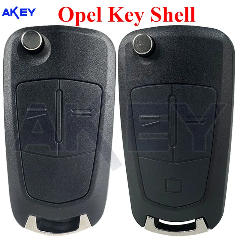 2/3Buttons Flip Remote Key Shell Case Replacement For Vauxhall For Opel For Corsa D Astra H For Zafira Vectra C Signum Meriva