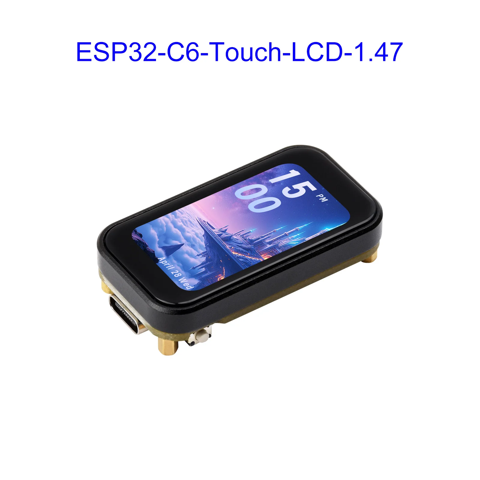 ESP32 ESP32-C6 1.47inch LCD TouchScreen Display Development Board 172x320 Resolution, 262K Display Color,Support WiFi 6 / BLE 5