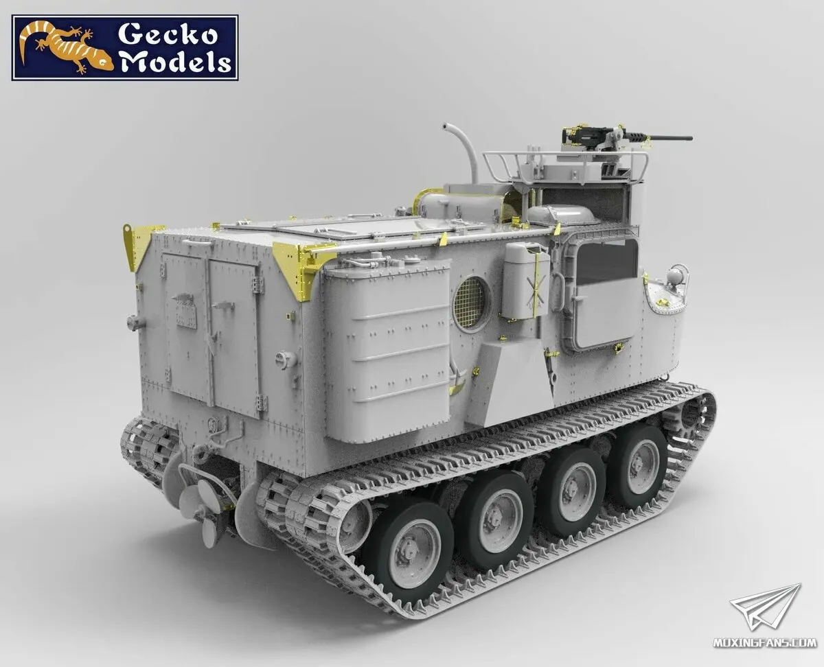 Gecko modelo 35GM0117 American M76 Otter Amphibious Transporter 1/35 Kit de modelo de ensamblaje de plástico