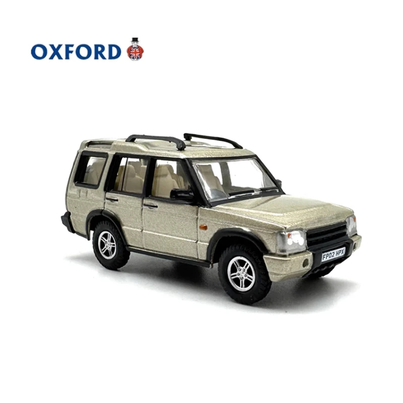 OXFORD Diecast 1:76 Scale Discovery 2 Off Road Vehicle Alloy Classic Car Model Finished Product Simulation Toy Static Model