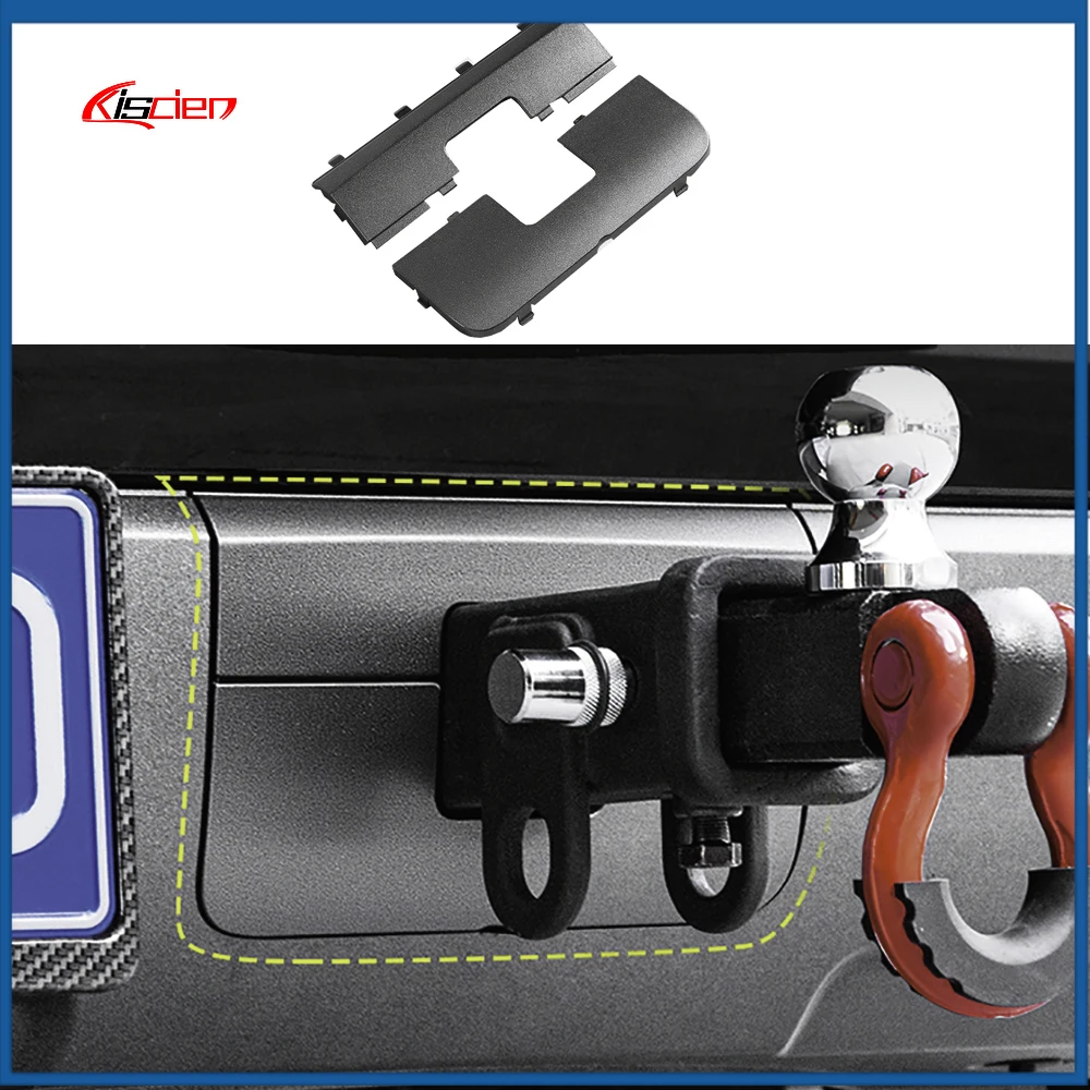 

Car ABS Trailer Hook Cover Protection Sticker Modified Decoration Styling Accessories Fit For HAVAL H9 2nd MKII 2024 2025 2026